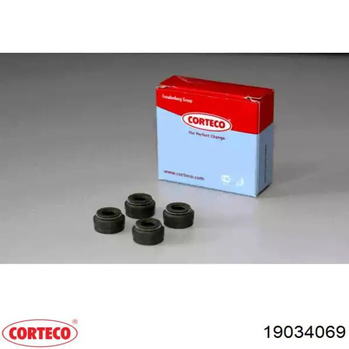 Do koszyka 19034069 Corteco Uszczelniacz zaworu dolotowego/wylotowego