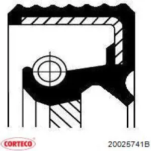 20025741B Corteco Uszczelniacz wału korbowego silnika tylny