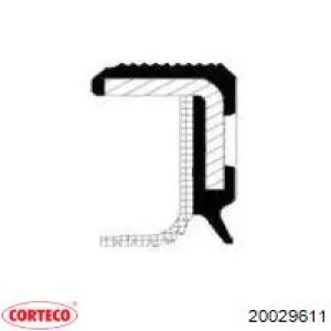 20029611 Corteco Uszczelniacz wału korbowego silnika tylny