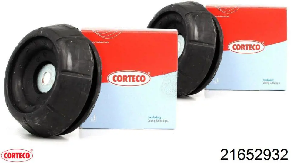 Do koszyka 21652932 Corteco Poduszka amortyzatora przedniego