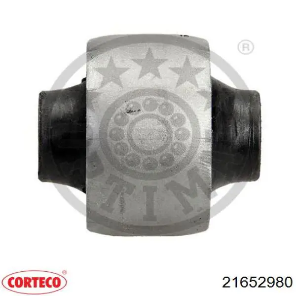 Silentblock przedniego wahacza dolnego 21652980 Corteco