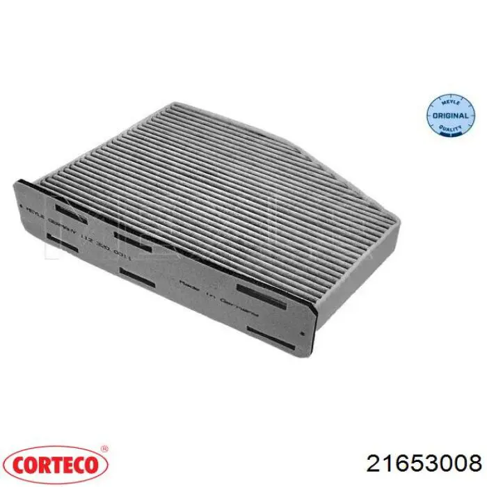 Do koszyka 21653008 Corteco Filtr kabiny