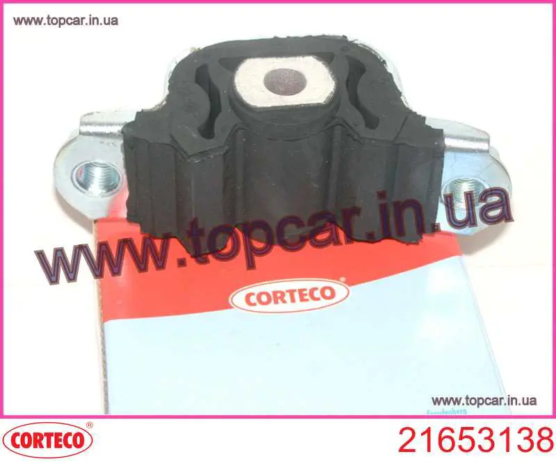 Do koszyka 21653138 Corteco Poduszka (podpora) silnika lewa tylna