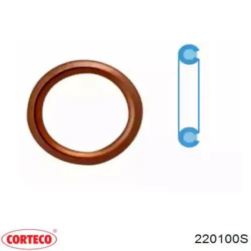 Korek miski olejowej silnika 220100S Corteco