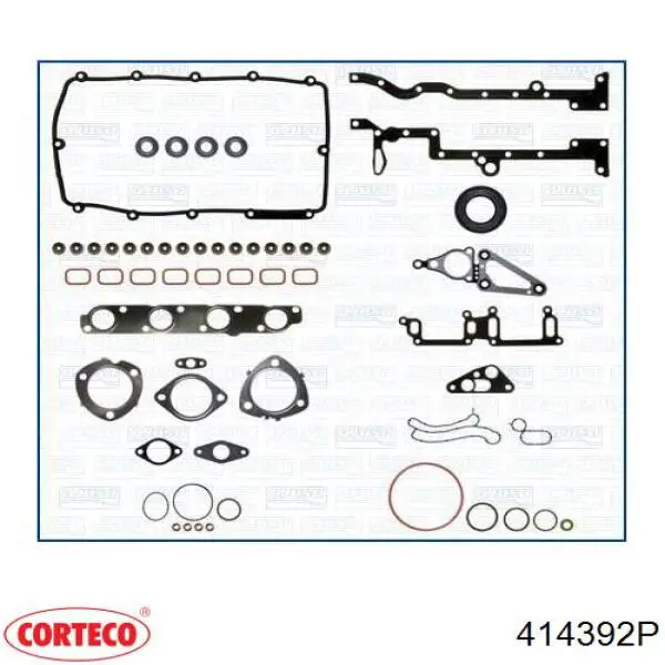Uszczelka głowicy cylindrów Corteco 414392P cena, od 52,70 USD