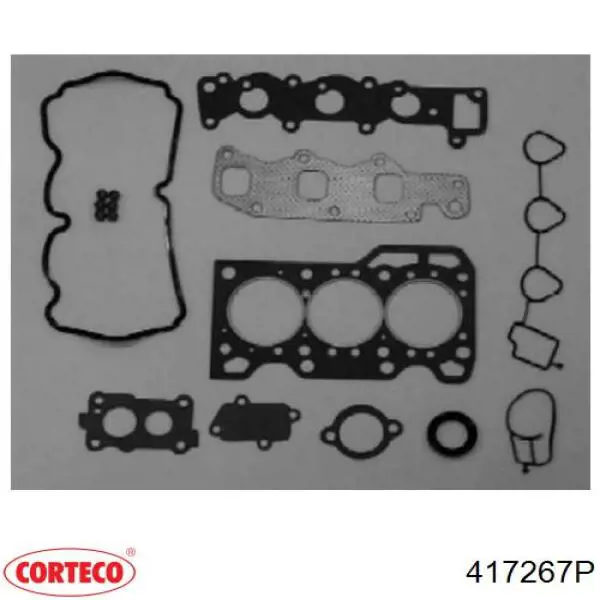 417267P Corteco zestaw uszczelek silnika górny