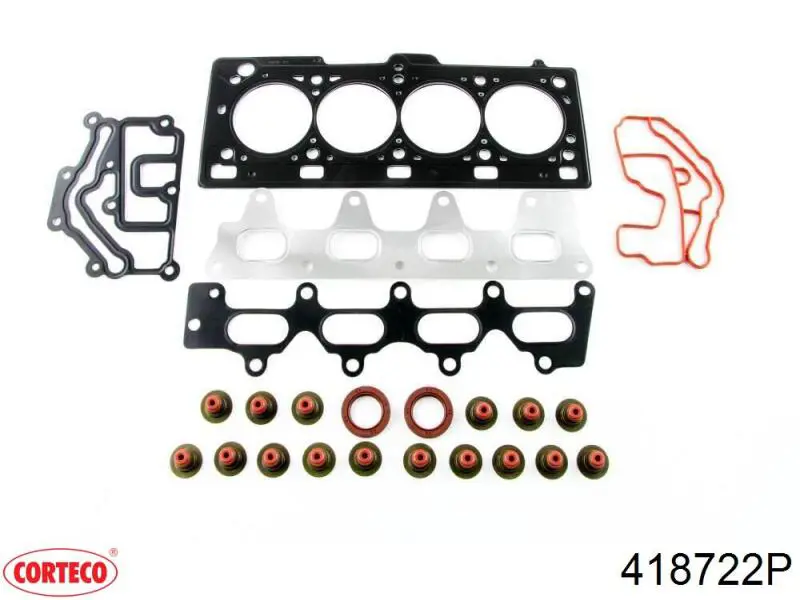 418722P Corteco zestaw uszczelek silnika górny