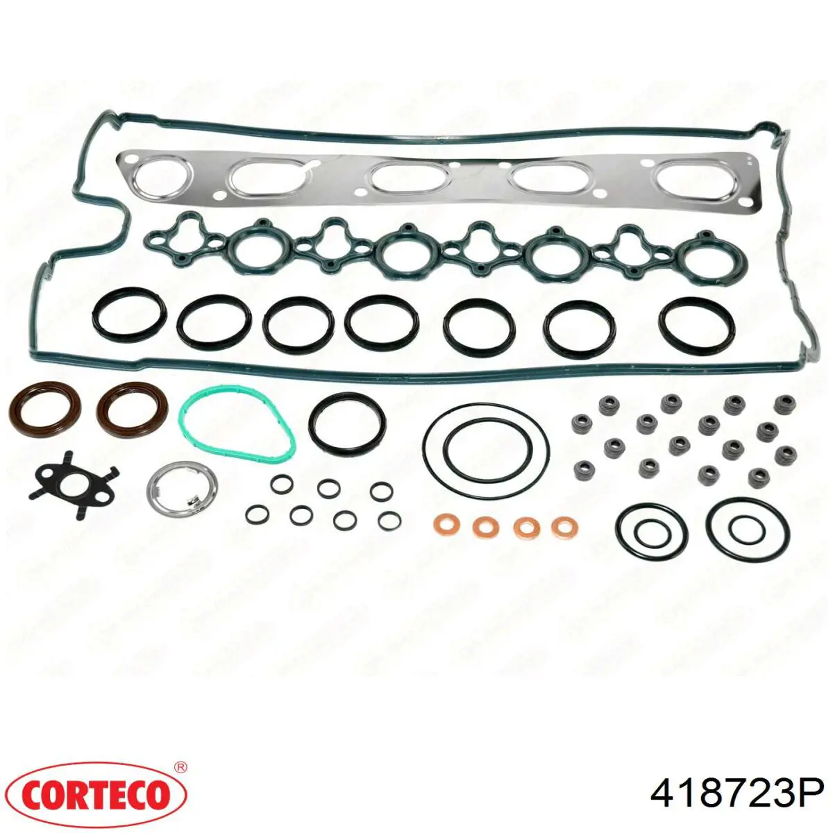 Zestaw uszczelek silnika górny Corteco 418723P cena, od 70,42 USD