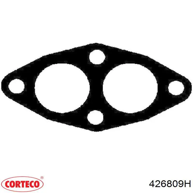 Do koszyka 426809H Corteco Uszczelka rury odbiornika tłumika