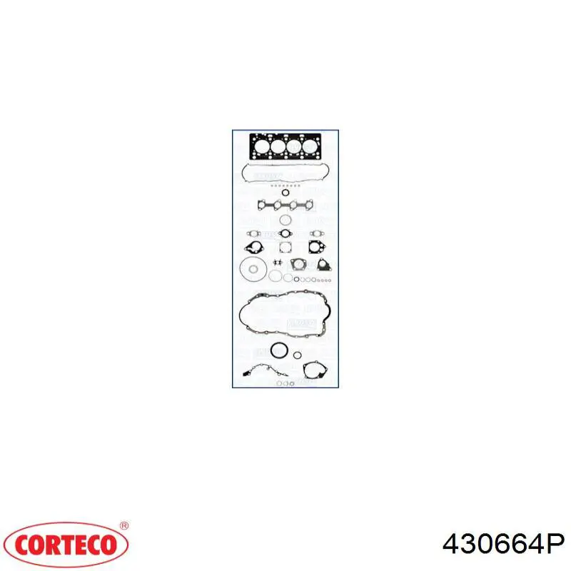 430664P Corteco Zestaw uszczelek silnika pełny