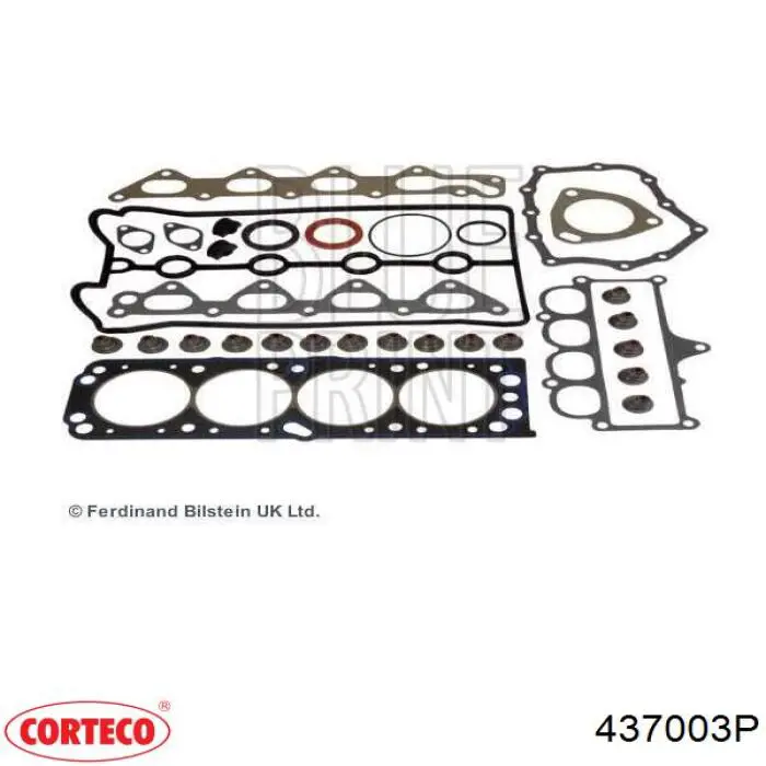 437003P Corteco zestaw uszczelek silnika pełny