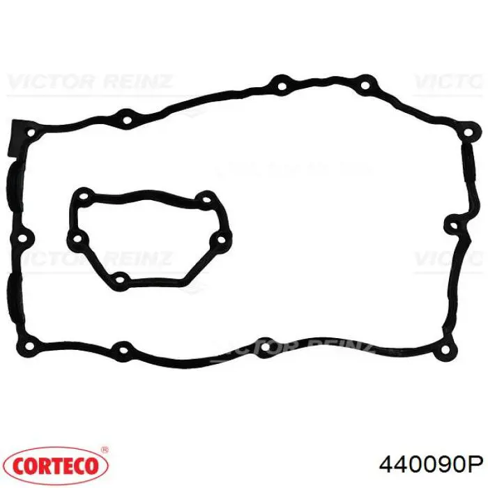Do koszyka 440090P Corteco Uszczelka pokrywy zaworowej silnika, zestaw