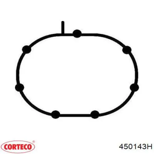 Do koszyka 450143H Corteco Uszczelka kolektora ssącego