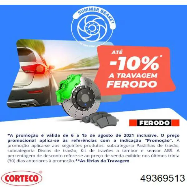 Listwa ochronna drzwi tylnych lewych górna Corteco 49369513 cena, od 9,95 USD