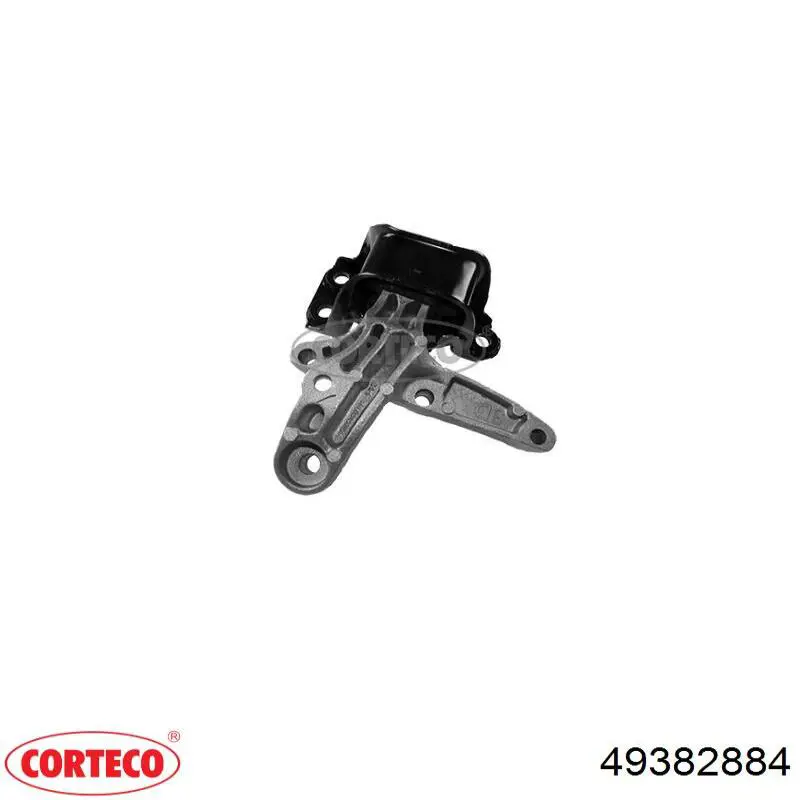 Poduszka (podpora) silnika prawa Corteco 49382884 cena, od 101,19 USD