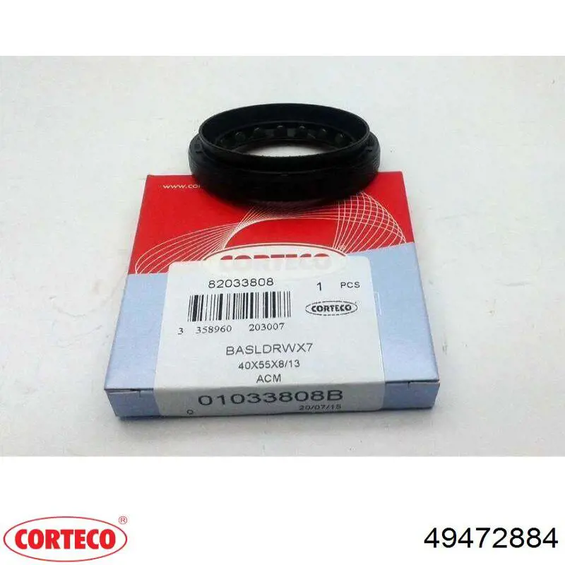 Uszczelniacz zaworu dolotowego/wylotowego Corteco 49472884 cena, od 2,28 USD
