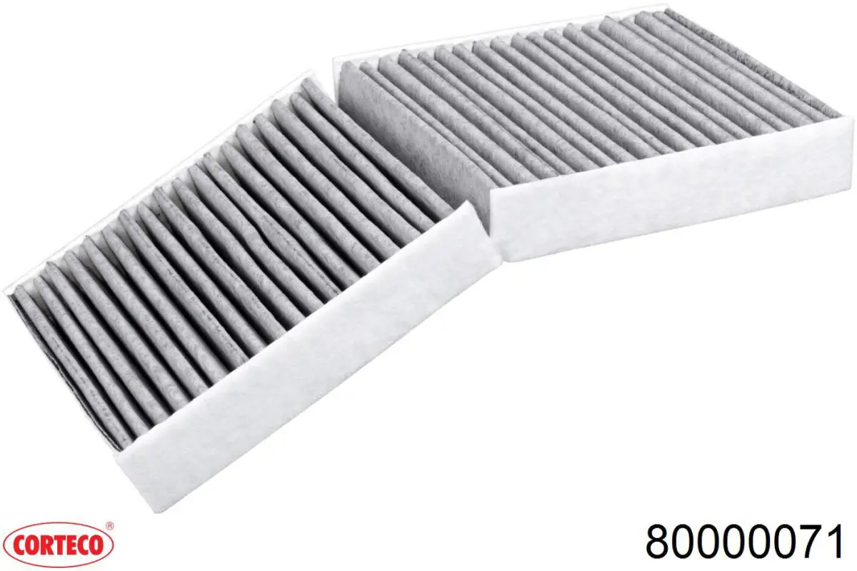 Filtr kabiny Corteco 80000071 cena, od 15,50 USD