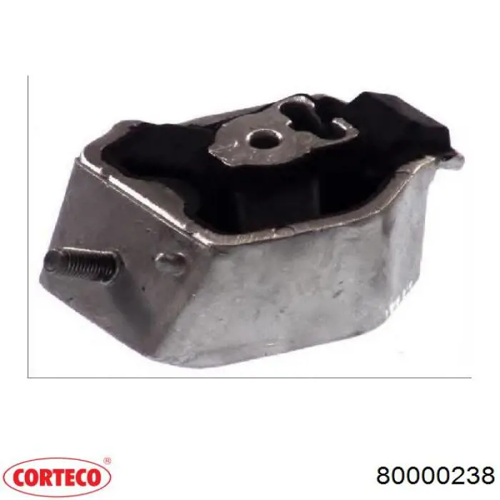 Poduszka (podpora skrzyni biegów) 80000238 Corteco