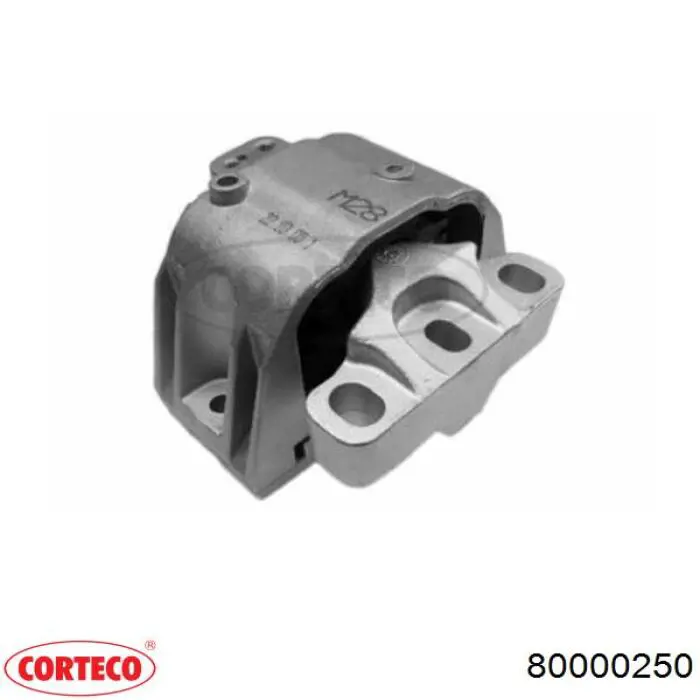 80000250 Corteco Poduszka (podpora) silnika prawa
