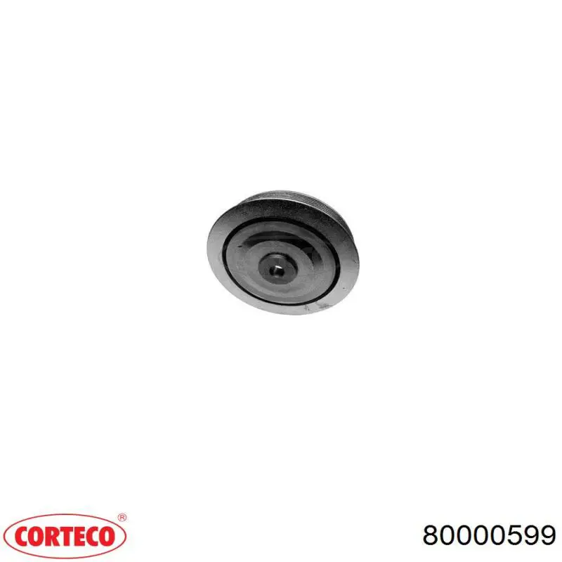 80000599 Corteco Koło pasowe wału korbowego