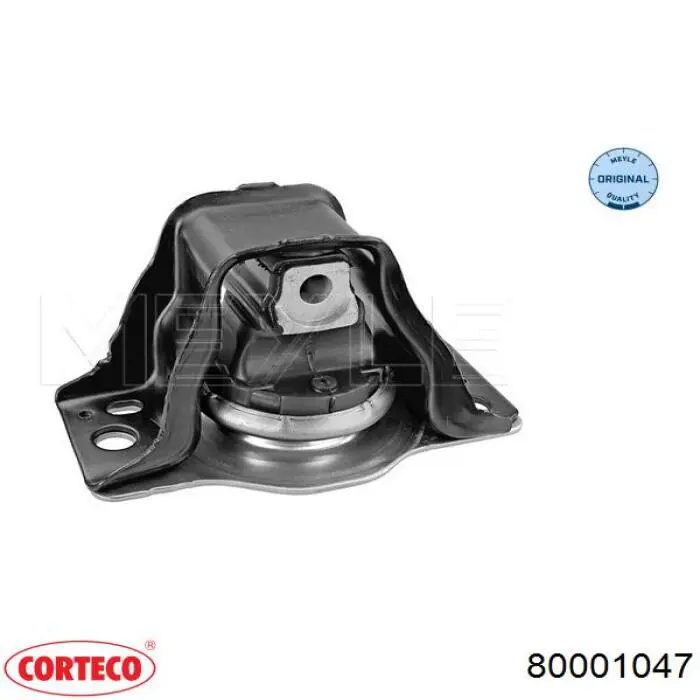Poduszka (podpora) silnika prawa Corteco 80001047 cena, od 46,36 USD