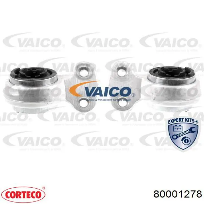 Do koszyka 80001278 Corteco Silentblock przedniego wahacza dolnego