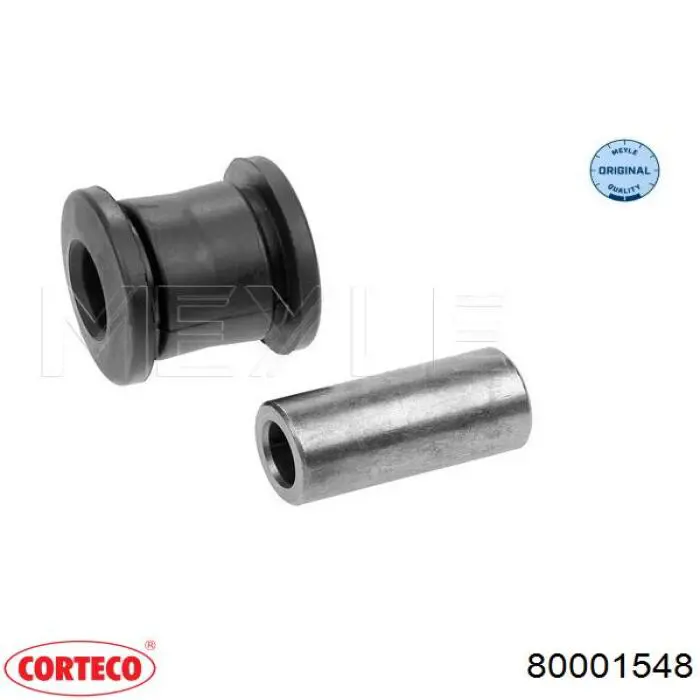 Do koszyka 80001548 Corteco Silentblock przedniego wahacza dolnego