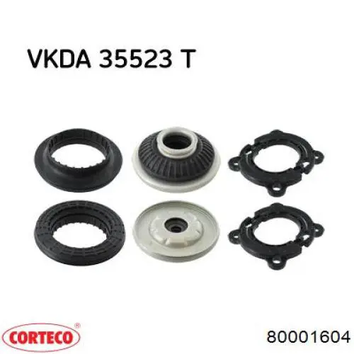 Poduszka amortyzatora przedniego Corteco 80001604 cena, od 27,43 USD