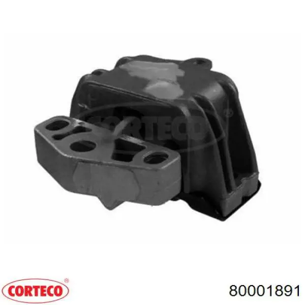 Poduszka (podpora) silnika lewa Corteco 80001891 cena, od 56,99 USD