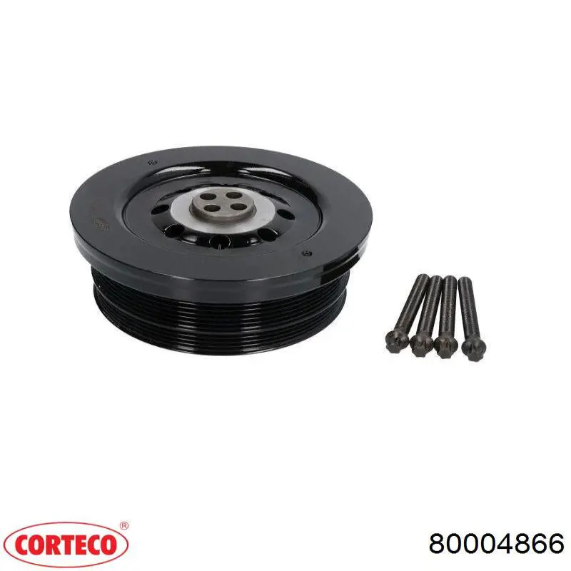 80004866 Corteco Koło pasowe wału korbowego