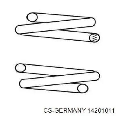 Sprężyna tylna CS Germany 14201011 cena, od 28,08 USD