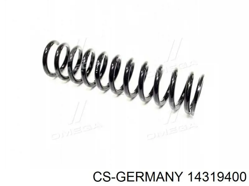 Do koszyka 14319400 CS Germany Sprężyna przednia