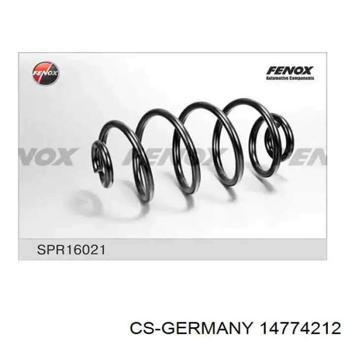 Do koszyka 14774212 CS Germany Sprężyna tylna