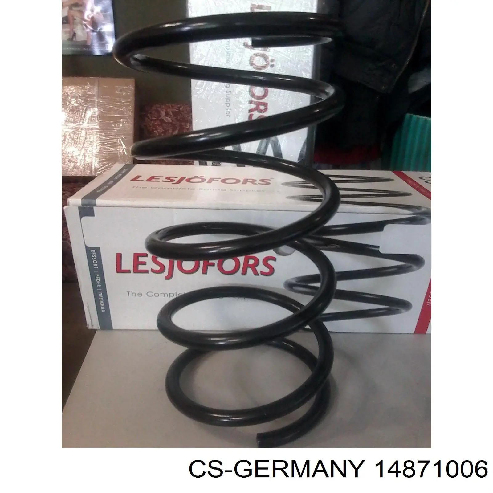 Do koszyka 14871006 CS Germany Sprężyna przednia