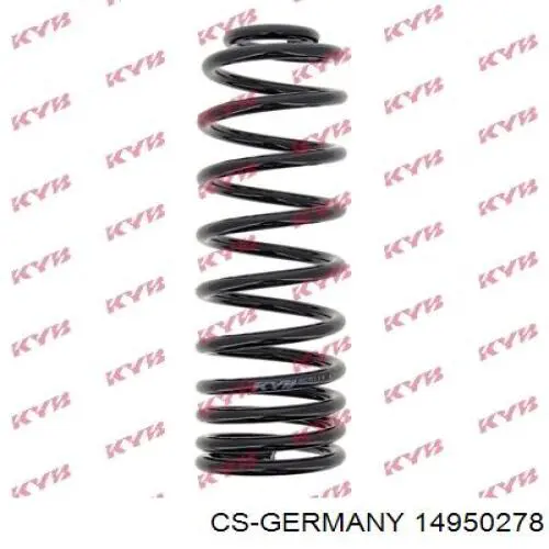 Do koszyka 14950278 CS Germany Sprężyna tylna