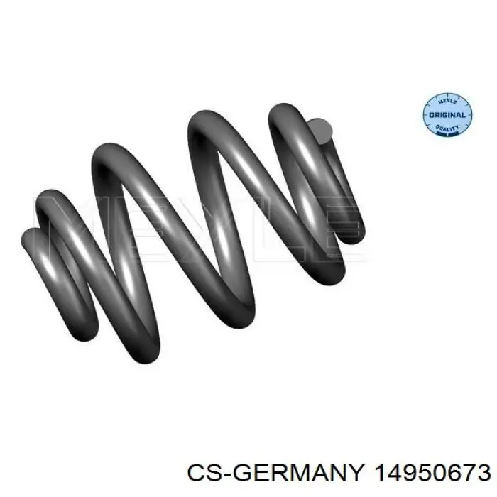 Do koszyka 14950673 CS Germany Sprężyna tylna