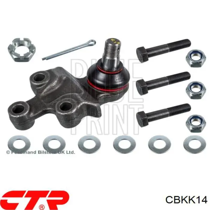 Sworzeń wahacza dolny CTR CBKK14 cena, od 31,04 USD