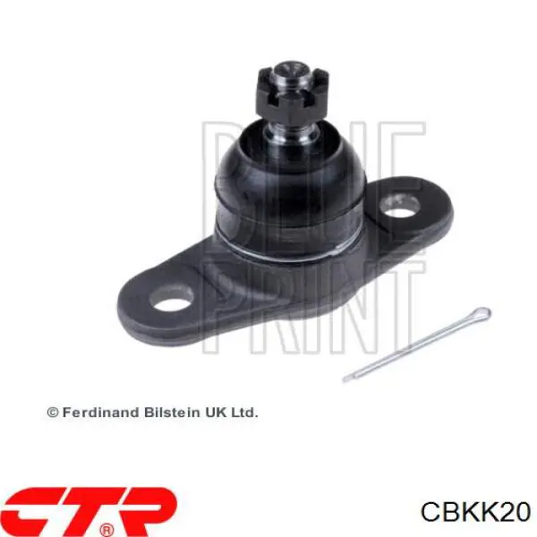 Sworzeń wahacza dolny CTR CBKK20 cena, od 23,10 USD