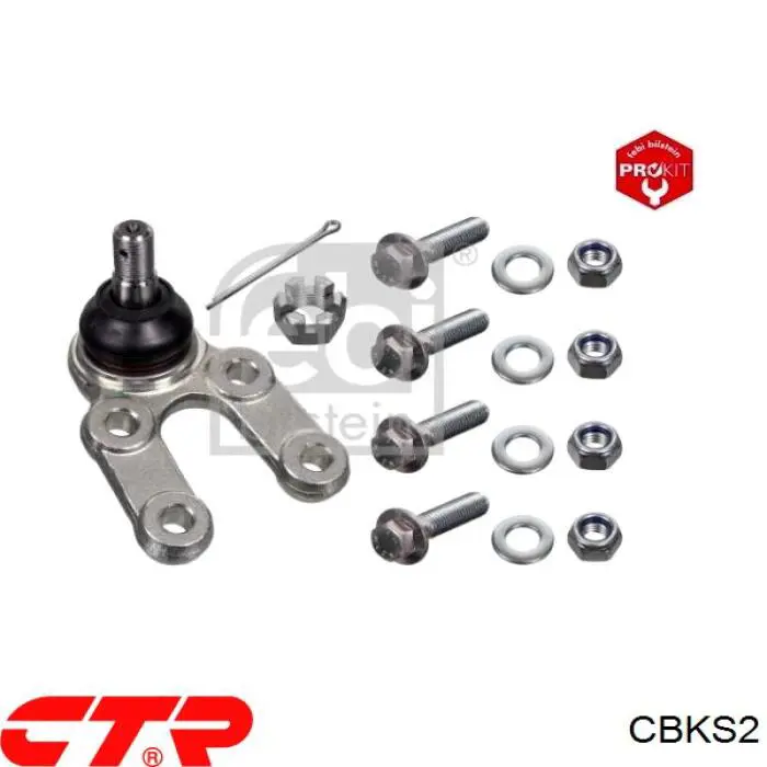 CBKS2 CTR Sworzeń wahacza dolny