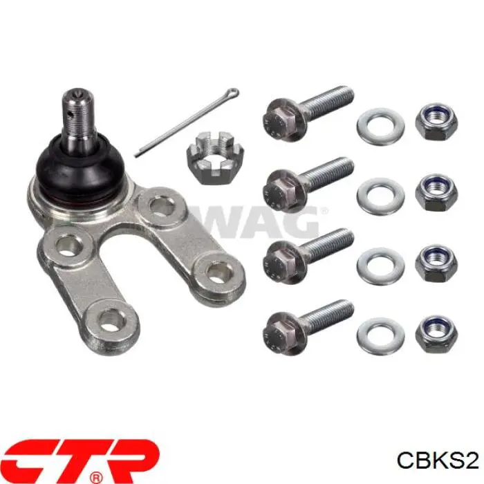 Sworzeń wahacza dolny CTR CBKS2 cena, od 32,07 USD