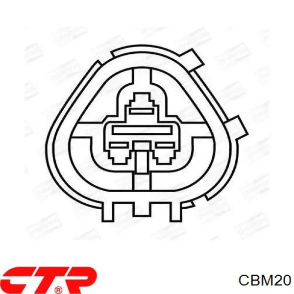 Sworzeń wahacza górny CTR CBM20 cena, od 15,63 USD