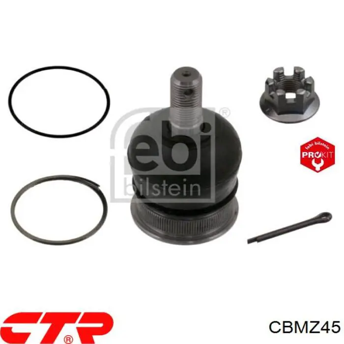 Sworzeń wahacza górny CTR CBMZ45 cena, od 15,56 USD