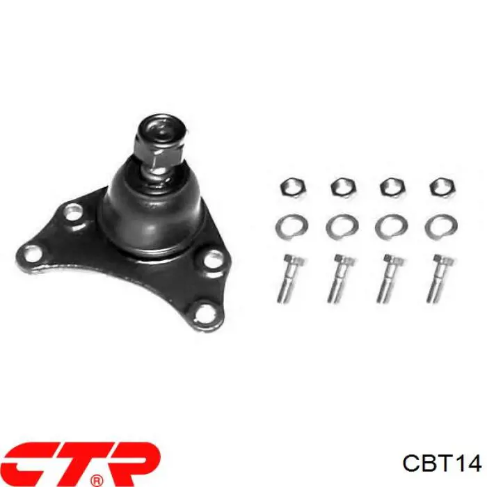 CBT14 CTR Sworzeń wahacza górny