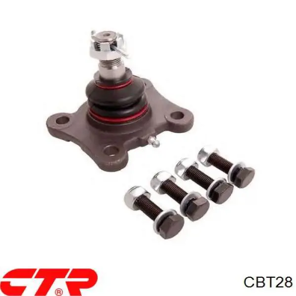 CBT28 CTR Sworzeń wahacza dolny