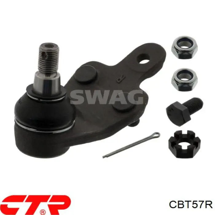 Sworzeń wahacza dolny prawy CTR CBT57R cena, od 17,27 USD