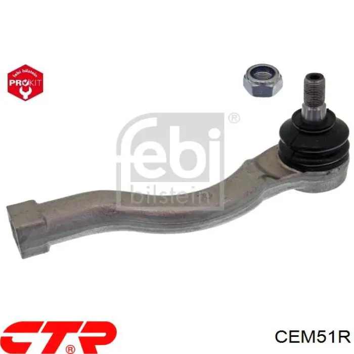 Końcówka drążka kierowniczego zewnętrzna CTR CEM51R cena, od 21,32 USD