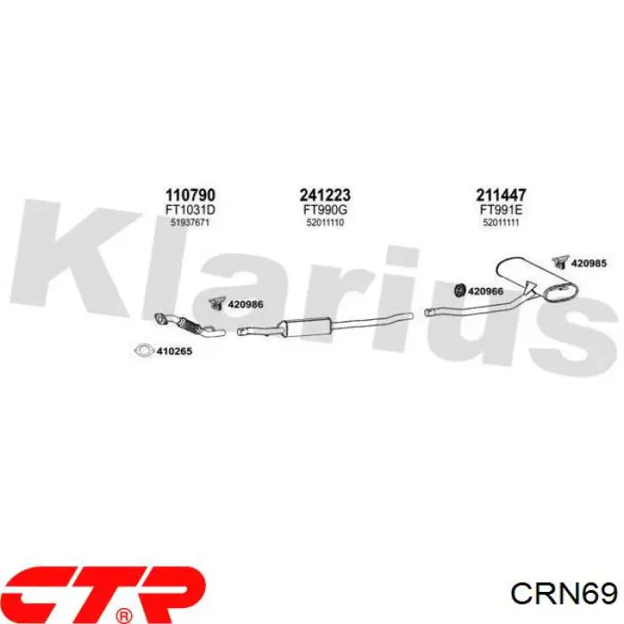 CRN-69 CTR drążek kierowniczy