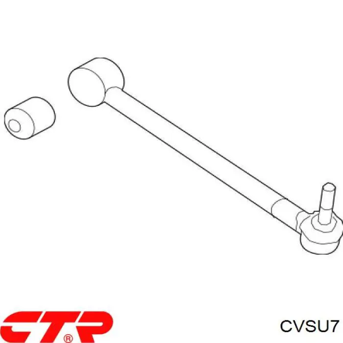 CVSU7 CTR Silentblock wahacza poprzecznego tylnego wewnętrzny