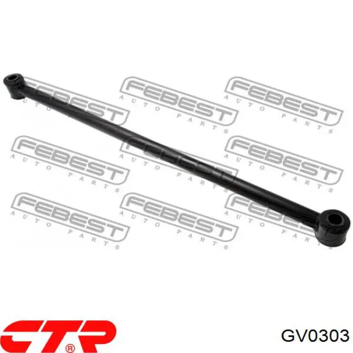 Silentblock czopu tylnego CTR GV0303 cena, od 5,94 USD