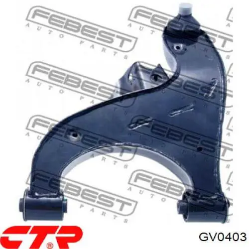 Silentblock wahacza tylnego dolnego CTR GV0403 cena, od 15,67 USD